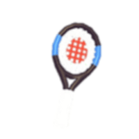 Tennis Racket Toy  - Uncommon from Sunshine Games 2024